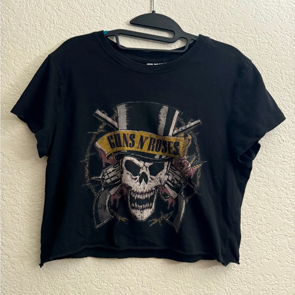 Guns n’ roses crop top